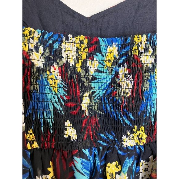 Hollister Women's Medium Floral Spaghetti Strap Tank Blouse New - Picture 11 of 12